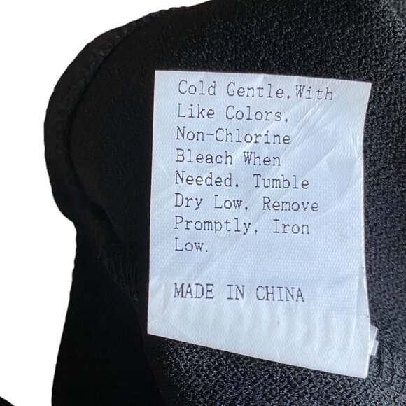 Cut-Out Bell Ruffle Sleeve Top Size XS Black Witchy Whimsigoth Witchy Goth - Picture 10 of 12